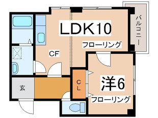 アーバンシティ　ルピックの物件間取画像